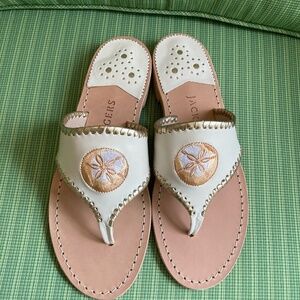 NIB Jack Rogers Sand Dollar Sandals Sz. 7.5